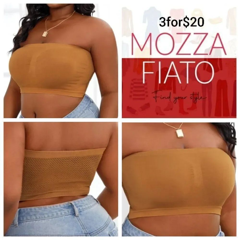 3for$20 NWT Plus Solid Tube Top